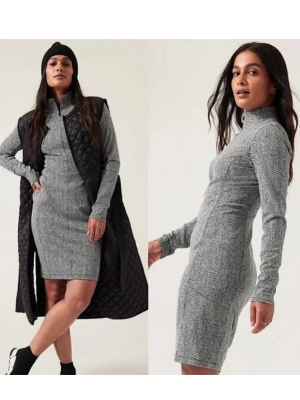 Athleta Delancey Textured Dress - Small